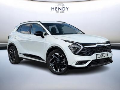 Used 2025 Kia Sportage 1.6 T-GDi 48V GT-LINE Fusion White at Kia Motors UK