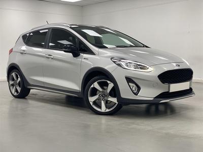 Used 2019 Ford FIESTA 1.0 EcoBoost 125 Active X 5dr SILVER at Kia Motors UK