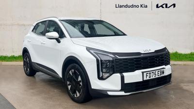 Used 2025 Kia Sportage 1.6 T-GDi MT PURE Fusion White at Kia Motors UK