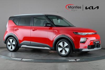 Used 2024 Kia Soul 150kW Electric Motor EXPLORE Inferno Red With Fusion Black at Kia Motors UK