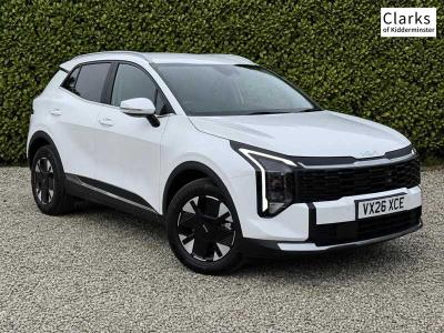 Used 2026 Kia Sportage 1.6 T-GDi HEV PURE Fusion White at Kia Motors UK