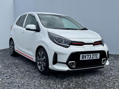 Used 2023 Kia Picanto 1.0 DPi ISG GT-LINE Clear White at Kia Motors UK