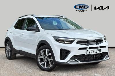Used 2025 Kia Stonic 1.0 T-GDi ISG GT-LINE White Pearl at Kia Motors UK