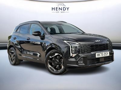 Used 2025 Kia Sportage 1.6 T-GDi DCT GT-LINE Phantom Black at Kia Motors UK