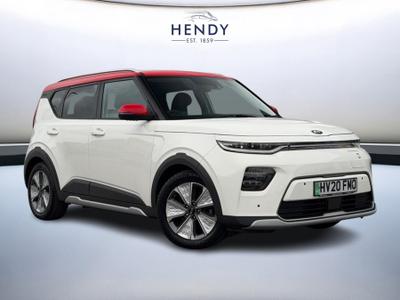 Used 2020 Kia Soul 150kW Electric Motor FIRST EDITION Clear White at Kia Motors UK