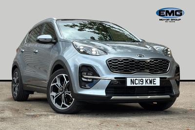Used 2019 Kia Sportage 2.0 CRDi 48V GT-LINE S Lunar Silver at Kia Motors UK