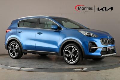 Used 2022 Kia Sportage 1.6 T-GDi ISG GT-LINE Blue Flame at Kia Motors UK