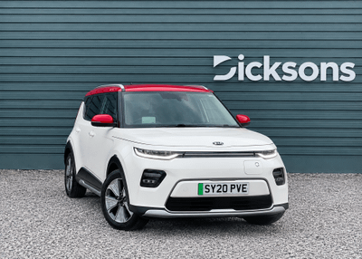 Used 2020 Kia Soul 150kW Electric Motor FIRST EDITION Clear White at Kia Motors UK
