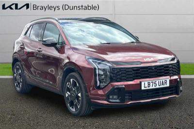 Used 2025 Kia Sportage 1.6 T-GDi HEV GT-LINE S Magma Red at Kia Motors UK