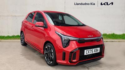 Used 2025 Kia Picanto 1.0 GDi AMT GT-LINE Blaze Red at Kia Motors UK