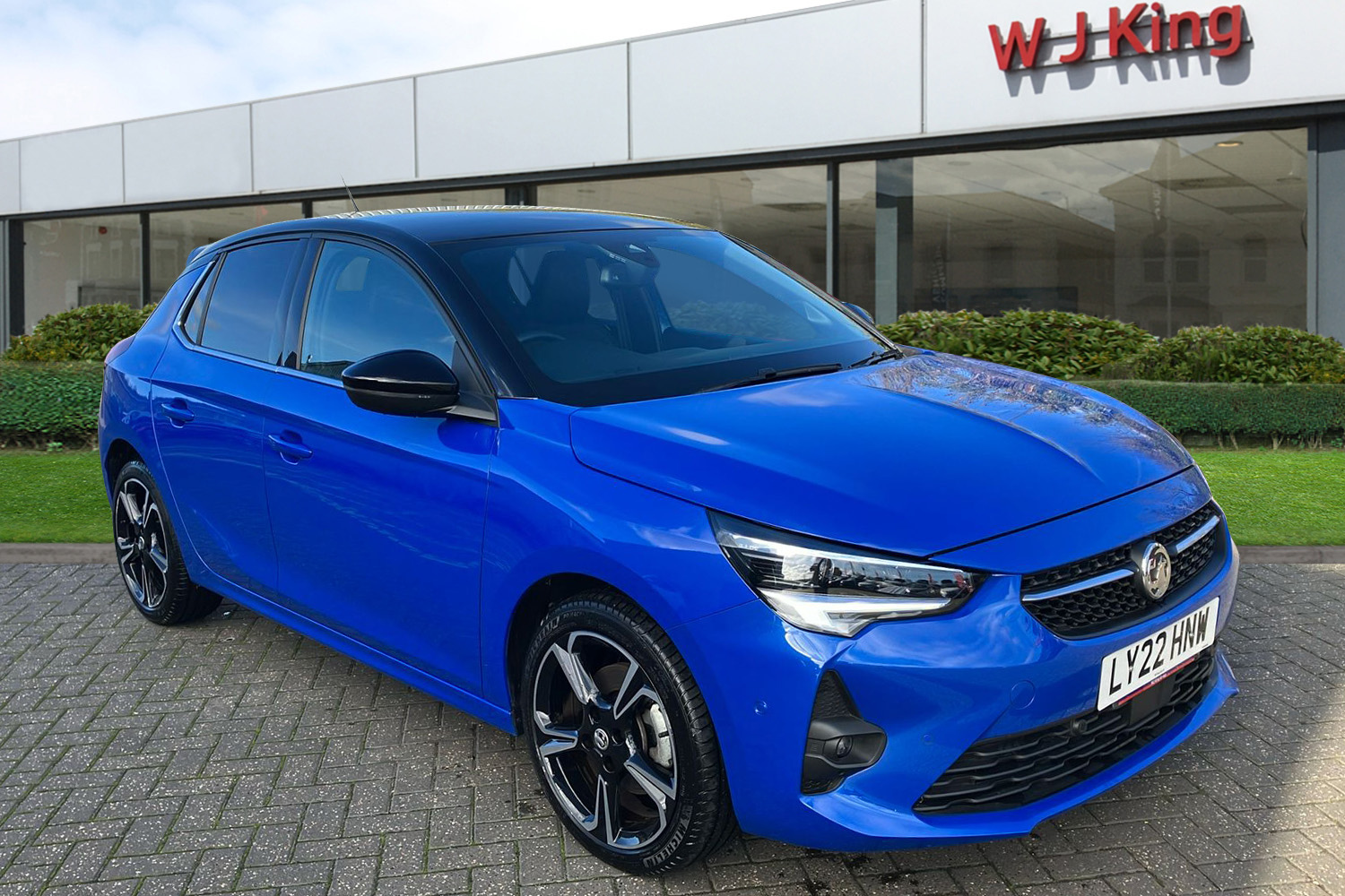 Vauxhall Corsa Ultimate in Two coat metallic - Voltaic blue £16,435
