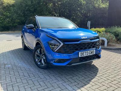 Used 2023 Kia Sportage 1.6 T-GDi ISG HEV GT-LINE S Blue Flame With Black Roof at Kia Motors UK