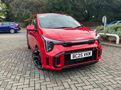 Used 2025 Kia Picanto 1.0 AMT GT-LINE Blaze Red at Kia Motors UK
