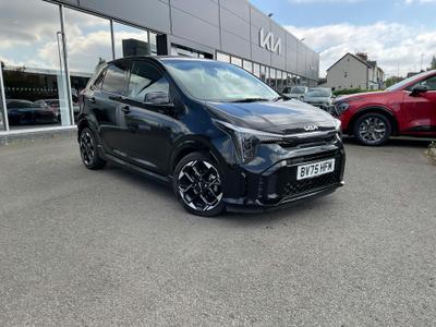 Used 2025 Kia Picanto 1.0 GDi AMT GT-LINE Midnight Black at Kia Motors UK