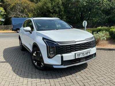 Used 2025 Kia Sportage 1.6 T-GDi MT PURE Fusion White at Kia Motors UK
