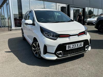 Used 2023 Kia Picanto 1.0 T-GDi ISG GT-LINE S Clear White at Kia Motors UK