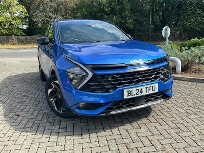 Used 2024 Kia Sportage 1.6 T-GDi 48V GT-LINE Blue Flame at Kia Motors UK