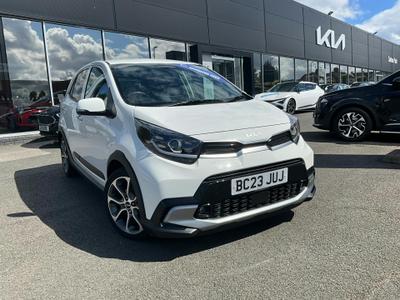 Used 2023 Kia Picanto 1.0 DPi ISG X-LINE S Clear White at Kia Motors UK