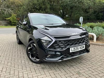 Used 2025 Kia Sportage 1.6 T-GDi 48V GT-LINE Phantom Black at Kia Motors UK