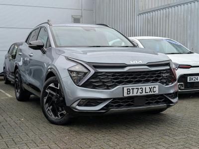 Used 2023 Kia Sportage 1.6 T-GDi ISG GT-LINE Lunar Silver at Kia Motors UK