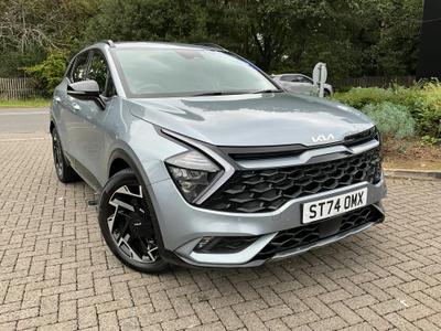 Used 2024 Kia Sportage 1.6 T-GDi 48V GT-LINE Lunar Silver at Kia Motors UK