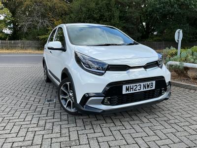 Used 2023 Kia Picanto 1.0 DPi ISG X-LINE S Clear White at Kia Motors UK