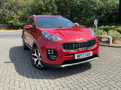 Used 2017 Kia Sportage 2.0 CRDi GT-LINE Infra Red at Kia Motors UK