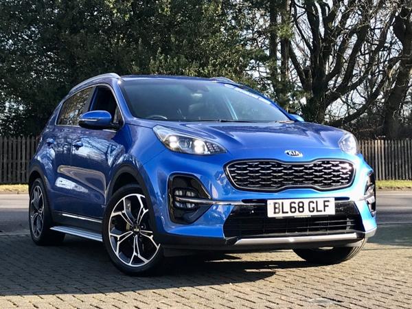 KIA Sportage 1.6 T-GDi GT-LINE in Blue Flame £20,000