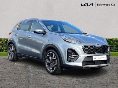 Used 2022 Kia Sportage 1.6 CRDi ISG 48V GT-LINE S Lunar Silver at Kia Motors UK