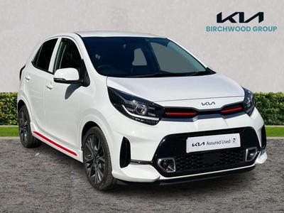 Used 2023 Kia Picanto 1.0 DPi ISG GT-LINE Clear White at Kia Motors UK