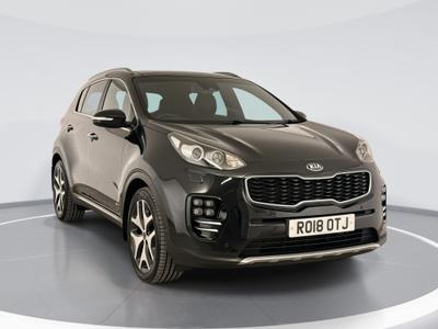 Used 2018 Kia Sportage 1.6 T-GDi GT-LINE S Phantom Black at Kia Motors UK