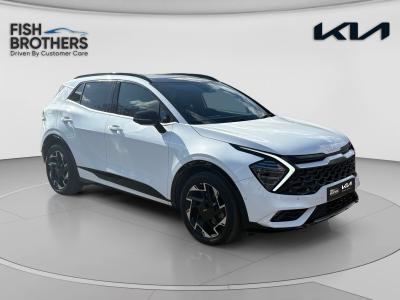 Used 2023 Kia Sportage 1.6 T-GDi ISG PHEV GT-LINE S Fusion White at Kia Motors UK