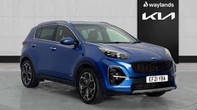 Used 2021 Kia Sportage 1.6 T-GDi ISG GT-LINE Blue Flame at Kia Motors UK