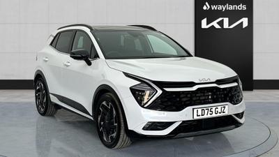 Used 2025 Kia Sportage 1.6 T-GDi 48V GT-LINE S Fusion White at Kia Motors UK