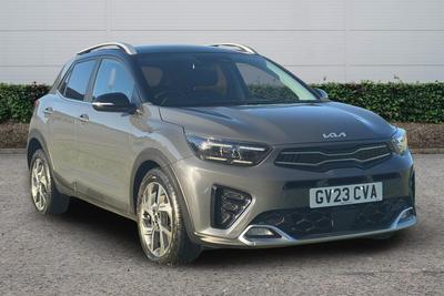 Used 2023 Kia Stonic 1.0 T-GDi ISG 48V GT-LINE S Storm Grey with Black Roof at Kia Motors UK