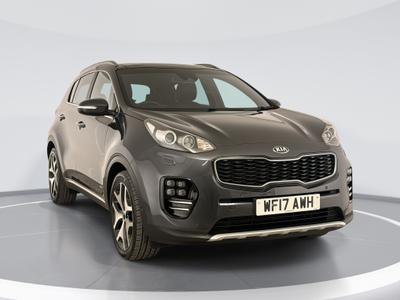 Used 2017 Kia Sportage 1.6 T-GDi GT-LINE S Dark Gun Metal at Kia Motors UK