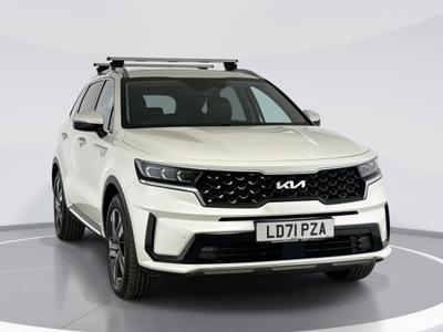 Used 2021 Kia Sorento 1.6 T-GDi ISG HEV 3 White Pearl at Kia Motors UK