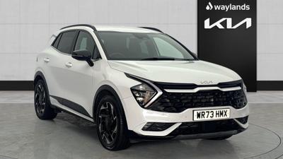 Used 2023 Kia Sportage 1.6 T-GDi ISG 48V GT-LINE Fusion White at Kia Motors UK