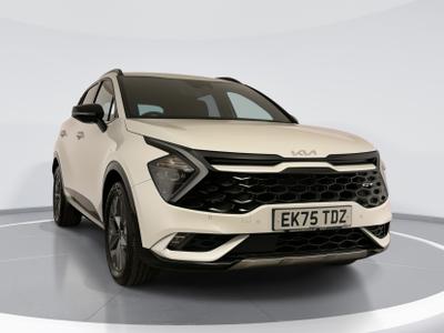 Used 2025 Kia Sportage 1.6 T-GDi HEV GT-LINE Fusion White at Kia Motors UK