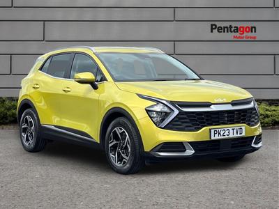 Used 2023 Kia Sportage 1.6 T-GDi ISG 2 YELLOW at Kia Motors UK