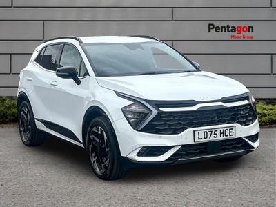 Used 2025 Kia Sportage 1.6 T-GDi 48V GT-LINE WHITE at Kia Motors UK
