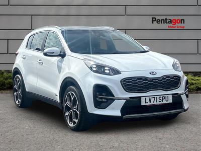 Used 2022 Kia Sportage 1.6 T-GDi ISG GT-LINE S WHITE at Kia Motors UK