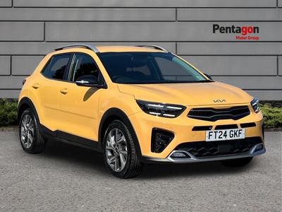 Used 2024 Kia Stonic 1.0 T-GDi ISG 48V GT-LINE S YELLOW at Kia Motors UK