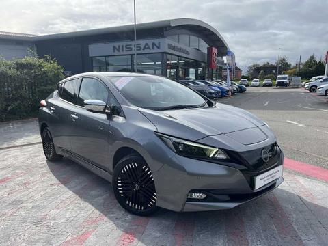 Used 2022 Nissan Leaf 160kW e+ Tekna 59kWh 5dr Auto Grey at West End Motors Bodmin