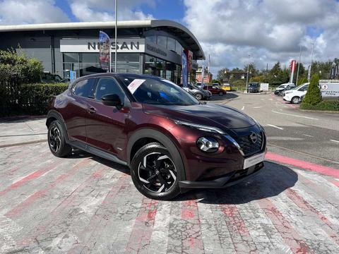 Used 2023 Nissan Juke 1.6 N-Connecta SUV 5dr Petrol Hybrid Auto Euro 6 (143 ps) Red at West End Motors Bodmin