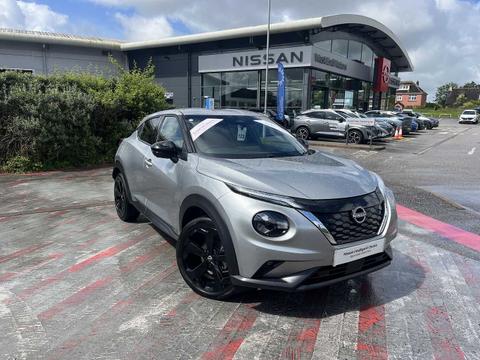 Used 2025 Nissan Juke 1.6 Hybrid Tekna 5dr Auto Silver at West End Motors Bodmin