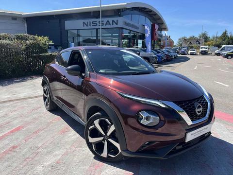 Used 2023 Nissan Juke 1.0 DiG-T 114 Tekna 5dr DCT Red at West End Motors Bodmin