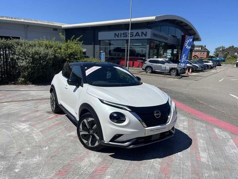 Used 2024 Nissan Juke 1.6 Hybrid Tekna+ 5dr Auto White at West End Motors Bodmin