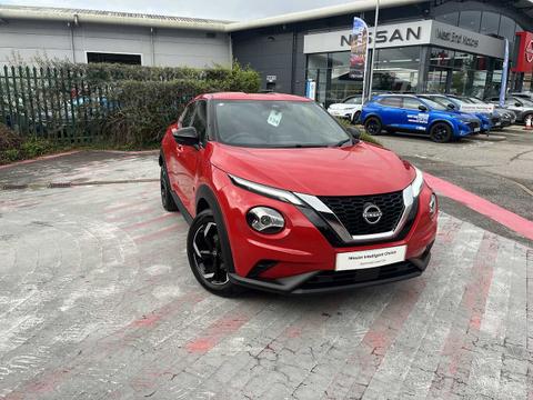 Used 2023 Nissan Juke 1.0 DIG-T N-Connecta SUV 5dr Petrol Manual Euro 6 (s/s) (114 ps) Red at West End Motors Bodmin