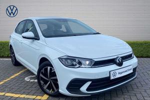 Used 2024 Volkswagen Polo 1.0 TSI Life 5dr DSG Pure white